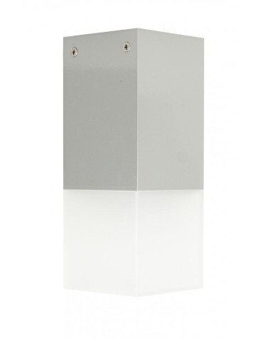 SU-MA CUBE 1x20W E27 230V Silver CB-S AL Plafond.