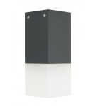 SU-MA CUBE 1x20W E27 230V Dark Ash CB-S DG Plafond.