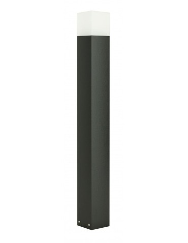SU-MA CUBE MAX 100cm 1x20W E27 230V Black CB-MAX 1000 BL Standing.