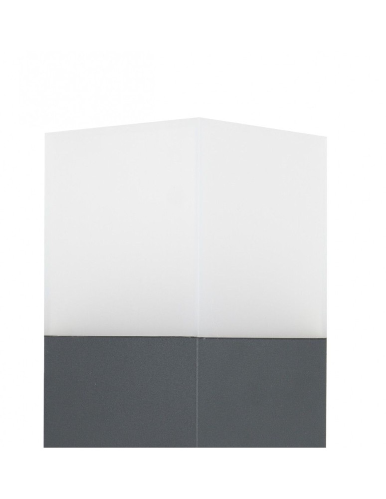 SU-MA CUBE MAX 40cm 1x20W E27 230V Ciemny popiel CB-MAX 400 DG Stojąca