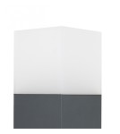 SU-MA CUBE MAX 70cm 1x20W E27 230V Dark Ash CB-MAX 700 DG Standing.