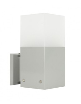 SU-MA CUBE MAX 1x20W E27 230V Srebrny CB-MAX K AL Kinkiet