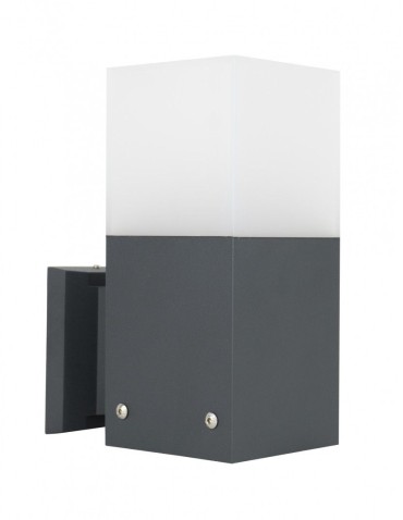 SU-MA CUBE MAX 1x20W E27 230V Dark Ash CB-MAX K DG Wall lamp.