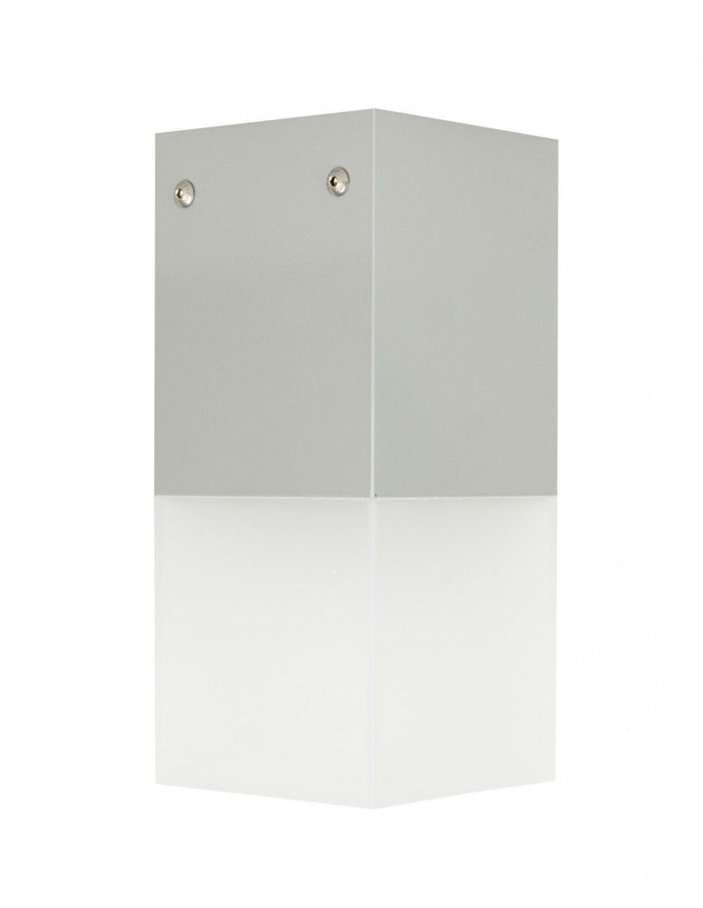 SU-MA CUBE MAX 1x20W E27 230V Srebrny CB-MAX S AL Plafon