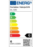SU-MA Delta DL-500 IP44 14 x SMD LED, 6W, 230V