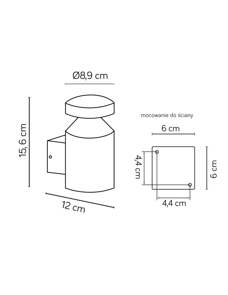 SU-MA Delta DL-K100 IP44 14 x SMD LED, 6W, 230V