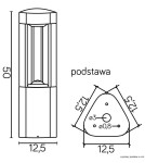 SU-MA FAN 50 cm GL 11204 Stojąca