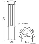 SU-MA FAN 80 cm GL 11205 Stojąca