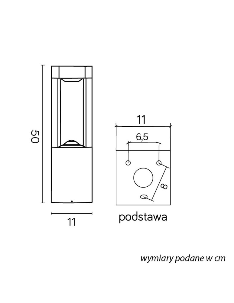 SU-MA Fan stojąca GX53, 1xmax 11W, 230V FKW-500