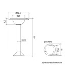 SU-MA Febe 1081-63 IP65 E27 max 10W, 230 V