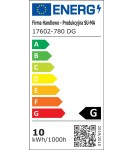 SU-MA FLER LED 720lm 4000K Standing IP54 17602-780 DG.