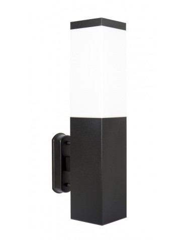 SU-MA INOX KWADRATOWY SS802-A BL Kinkiet