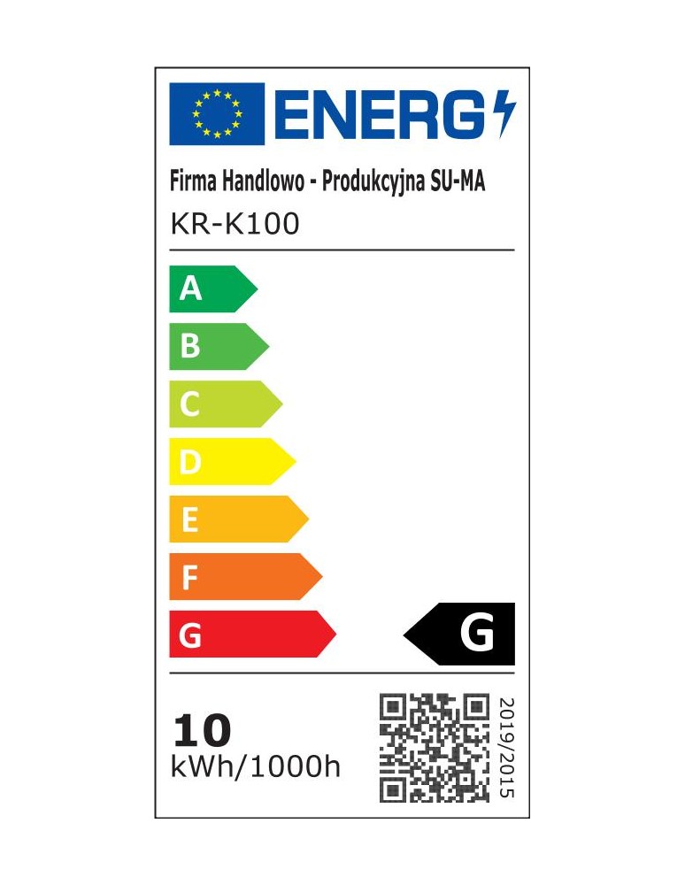 SU-MA Karo kinkiet 18xSMD LED, 10W KR-K100