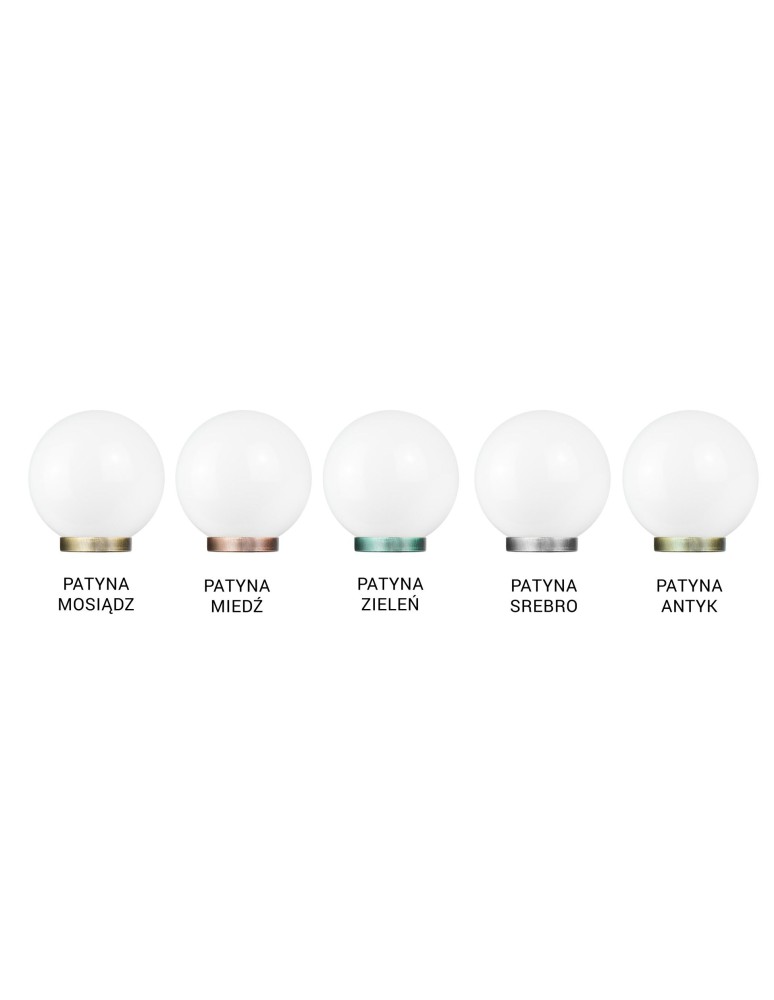 SU-MA Balls Classic G 200 Z ALU IP E27, 1 x 60 W, 230 V