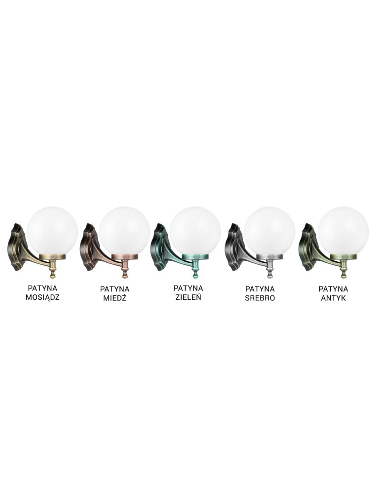 SU-MA Balls Classic K 3012/1/K 200 Wall lamp.