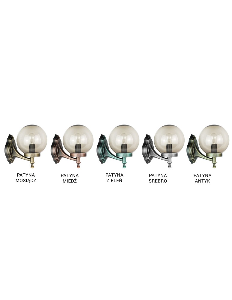 SU-MA Balls Classic K 3012/1/K 200 Wall lamp.
