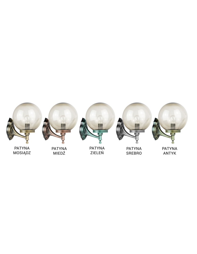 SU-MA Balls Classic K 3012/1/K 250 Wall lamp.