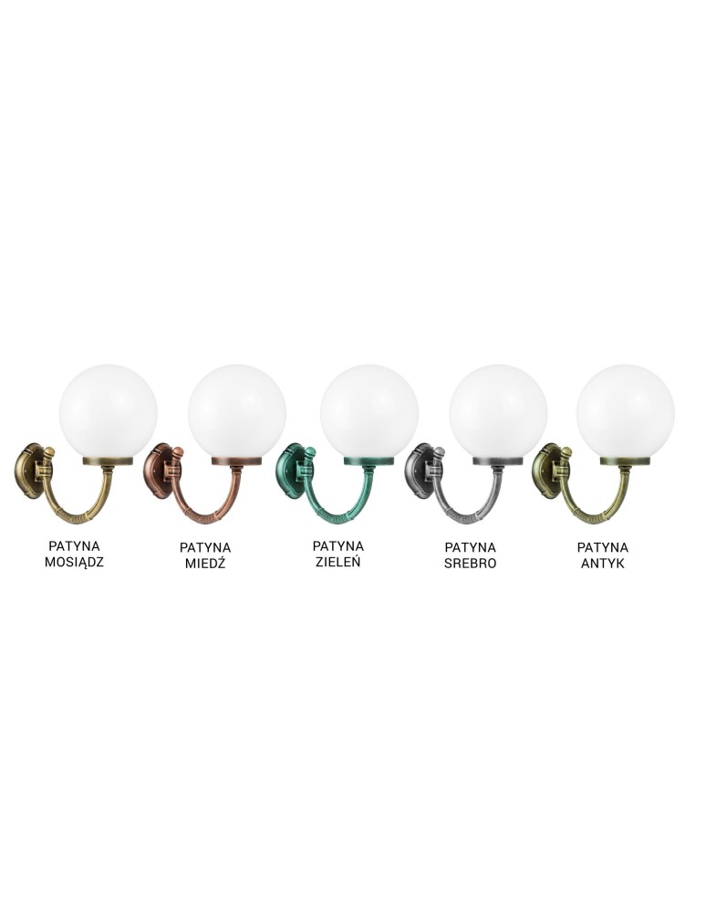 SU-MA Balls Classic K 3012/1/K 250 P Wall lamp.