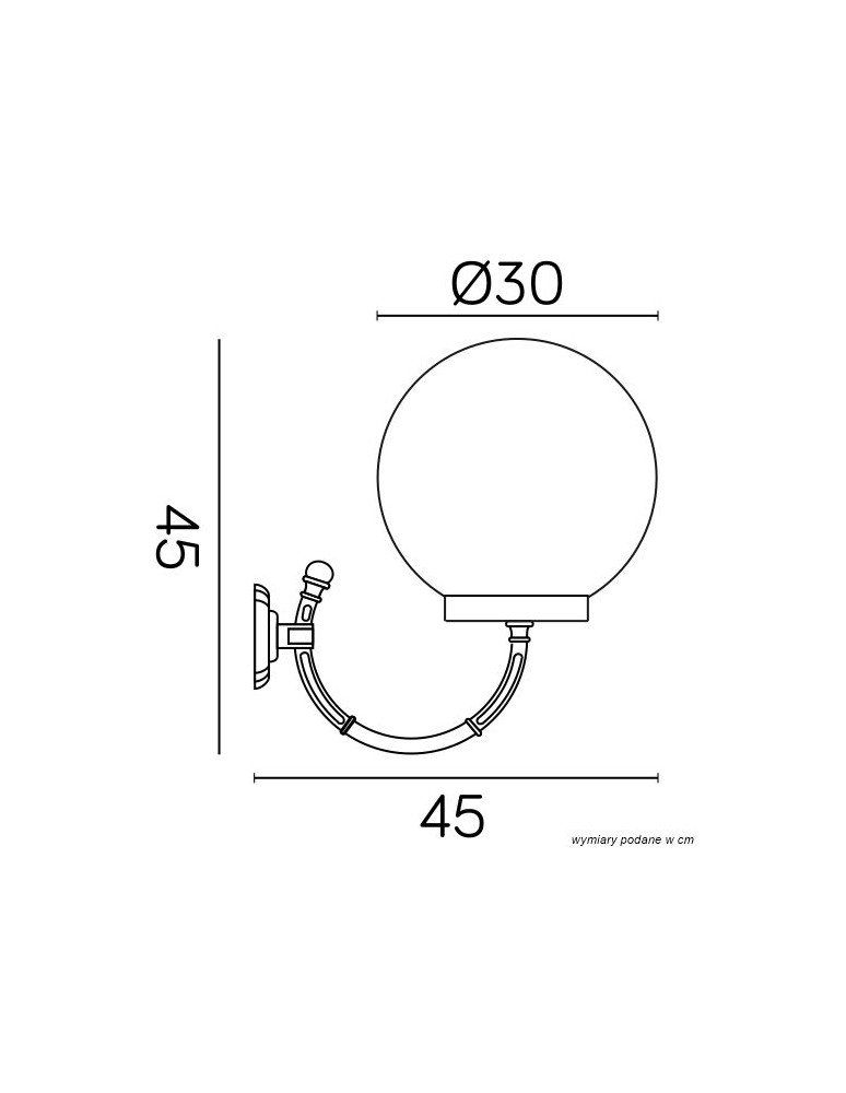 SU-MA Balls E27, 1x100W, 230V K 3012/1/K 300 P