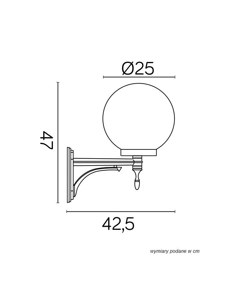 SU-MA Balls E27, 1x60W, 230V K 3012/1/K 250 U