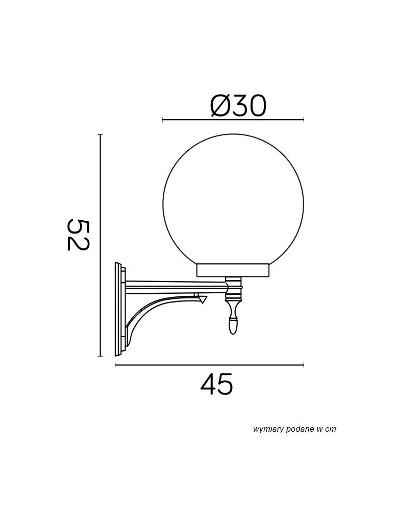 SU-MA Balls E27, 1x100W, 230V K 3012/1/K 300 U