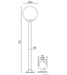 SU-MA Balls E27, 1x100W, 230V K 5002/1/K 300