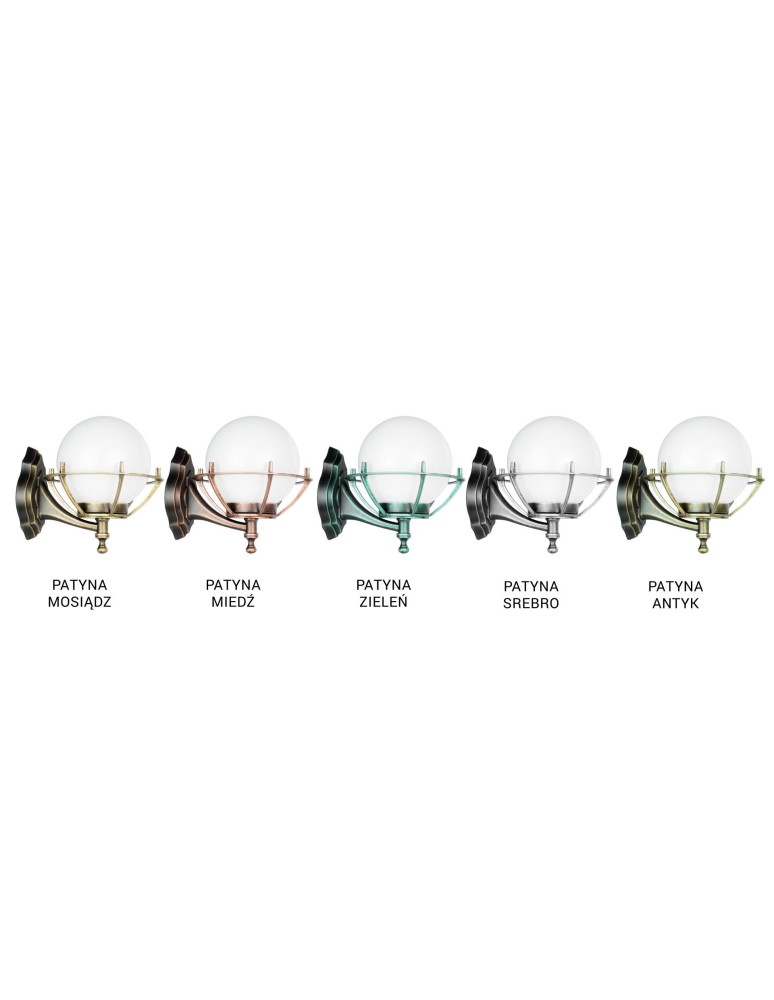SU-MA Wall lamp Balls with basket 200 K 3012/1/KPO