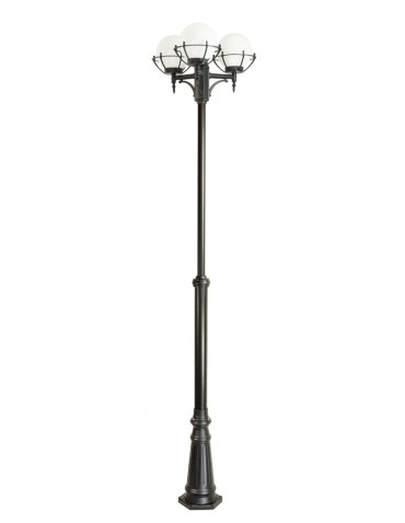 SU-MA Spheres with basket E27, 3x60W, 230V OGMWN 3 KPO 200