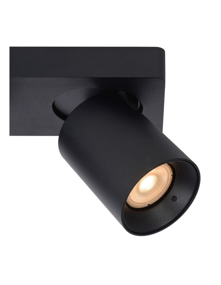 Spotlight ceiling lamps - Lucide NIGEL Ceiling 2xGU10 black 09929/10/30 - product kolory-swiatla.pl 11