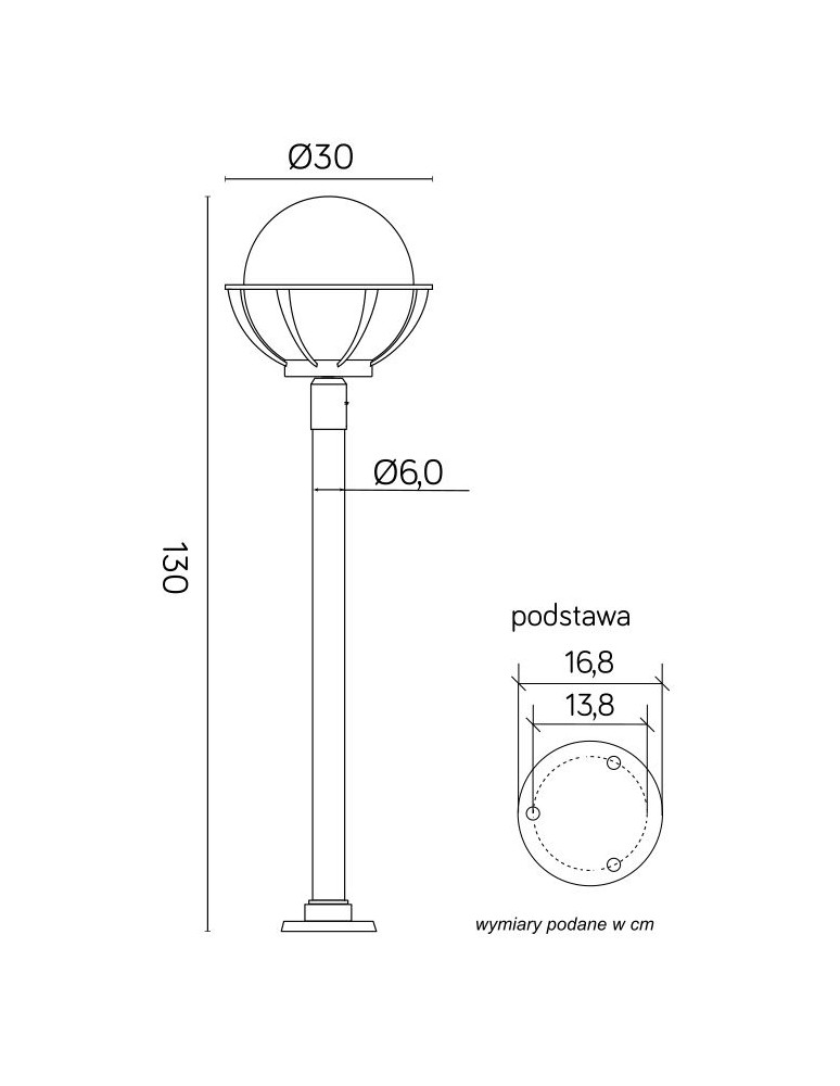 SU-MA Balls with basket (130 cm) 250 K 5002/1/KPO 250 Standing