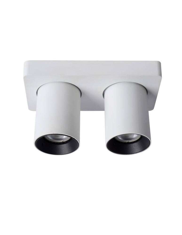 Spotlight ceiling lamps - Lucide NIGEL Ceiling 2xGU10 white 09929/10/31 - product kolory-swiatla.pl 7