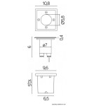 SU-MA Leda ST 5024 B Overhead Light