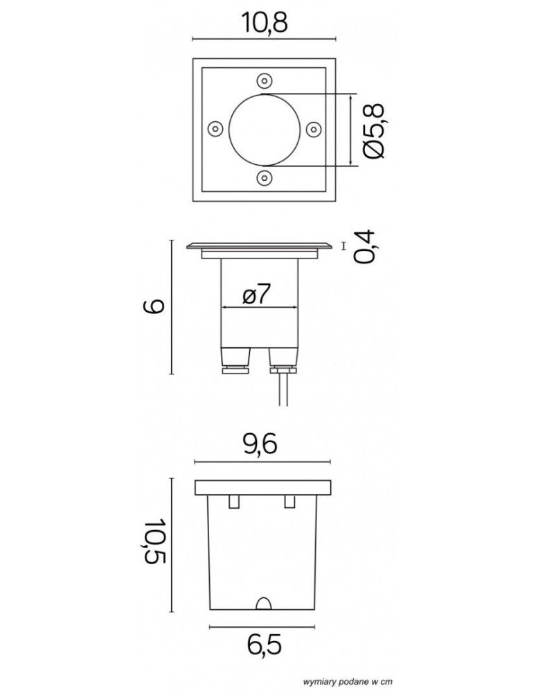 SU-MA Leda ST 5024 B Overhead Light