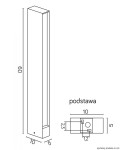 SU-MA LINEA pillar 16702-600