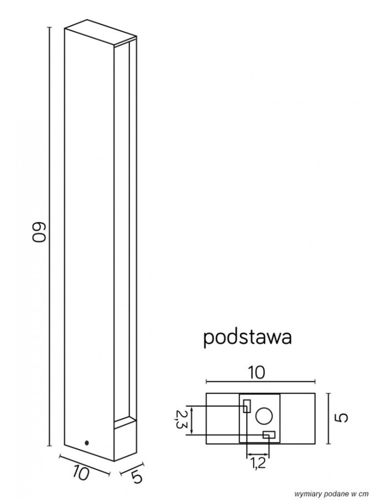 SU-MA LINEA pillar 16702-600