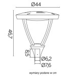 SU-MA Mars LED 40W, 230V MLS-LB-22A
