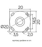 SU-MA Mars LED 40W, 230V MLS-LB-22A