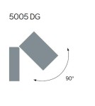 SU-MA MINI 1xGU10 Kinkiet IP54 5005 DG