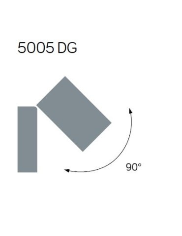 SU-MA MINI 1xGU10 Wall lamp IP54 5005 DG - product 2