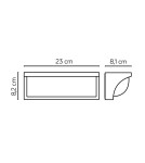 SU-MA Mona kinkiet 16xSMD LED, 13W, 230V MN19301