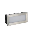 SU-MA MUR LED INOX 187lm 3000K Do zabudowy IP65 C-04