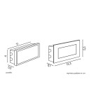 SU-MA wpuszczana LED 1,5W 3000K E 04
