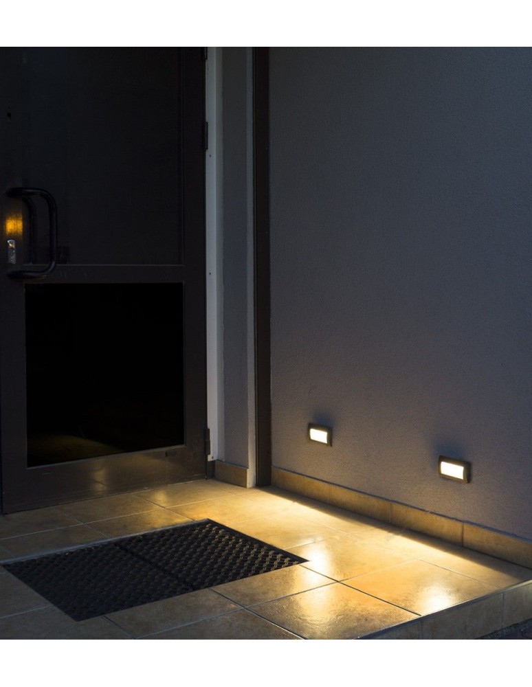 SU-MA MUR LED 3W 90lm 3000K Recessed IP65 M2031