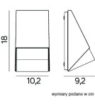 SU-MA OLI wall lamp M1503