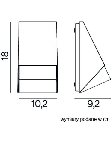SU-MA OLI wall lamp M1503 - product 2