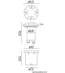 SU-MA Pabla 2725 E IP67 GU10 1 x max 35 W, 230 V