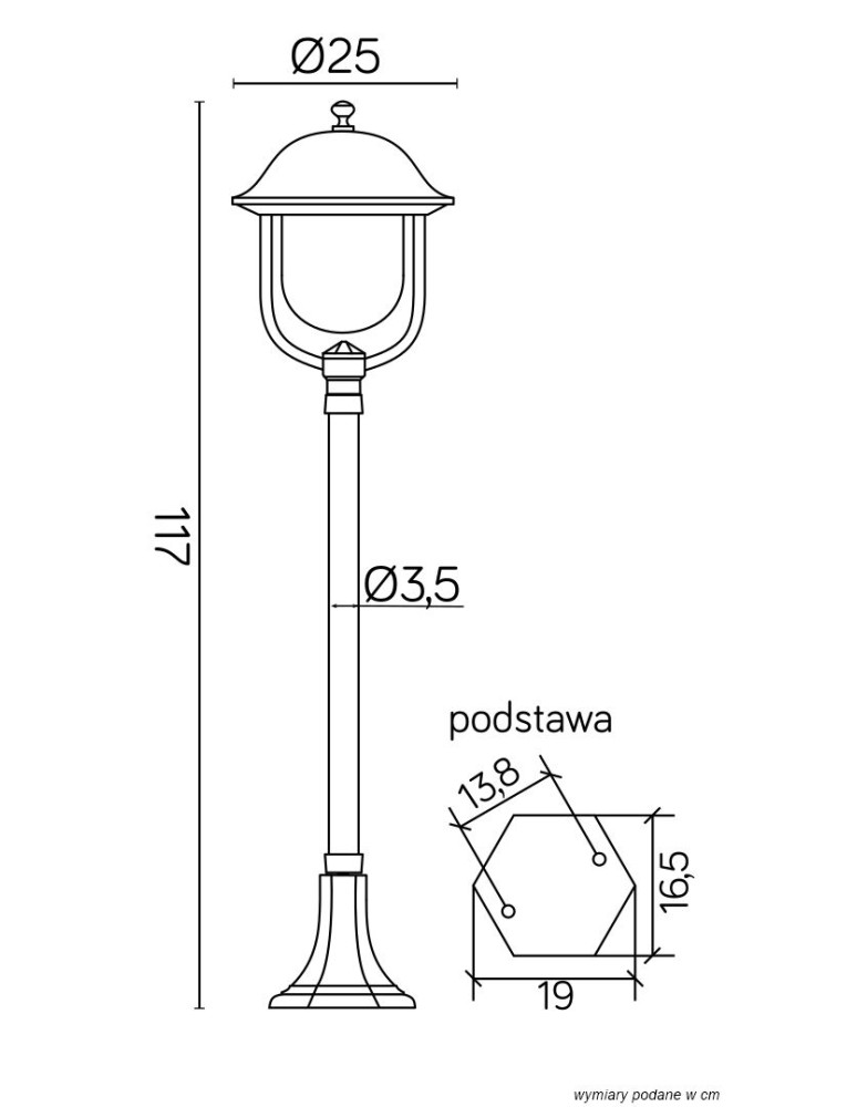 SU-MA Prince K 5002/2/O (117 cm) Standing.