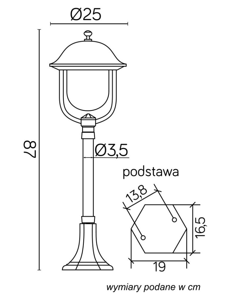 SU-MA Prince K 5002/3/O (87 cm) Standing.