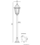 SU-MA Retro Classic II K 5002/1 H (164 cm) Standing.