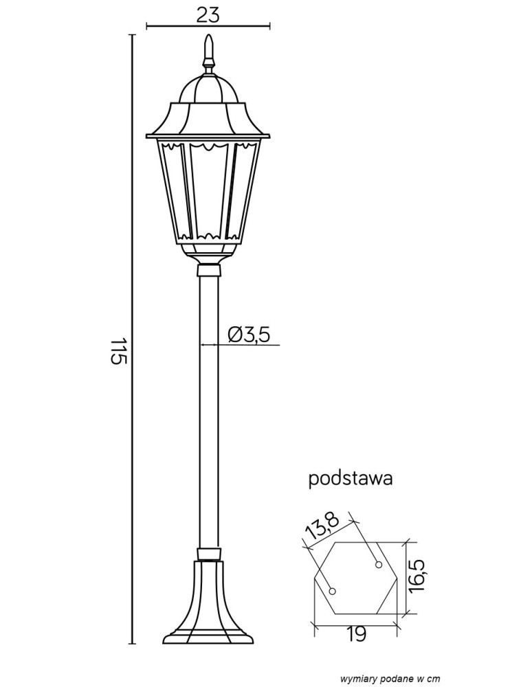 SU-MA Retro Classic II K 5002/2 H (113 cm) Standing.